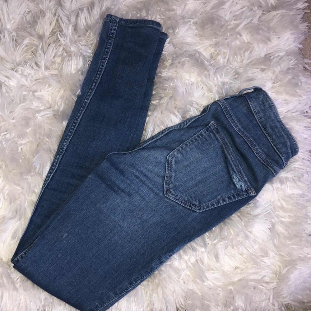 High rise Jean legging